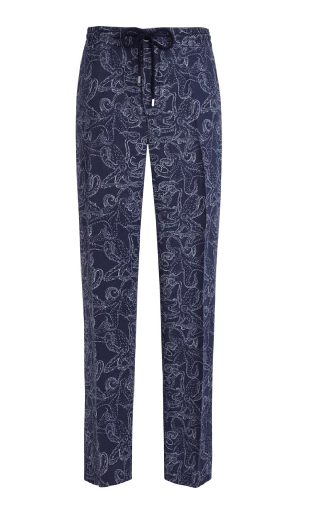 VILEBREQUIN Men Printed Linen Pants