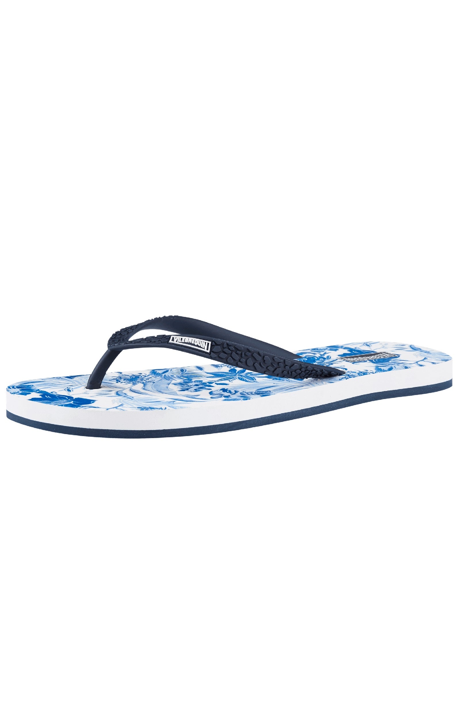 VILEBREQUIN Men's Flip Flops offers Sandals Navy Blue Sea Turtles Beach 40 41 US 10 11