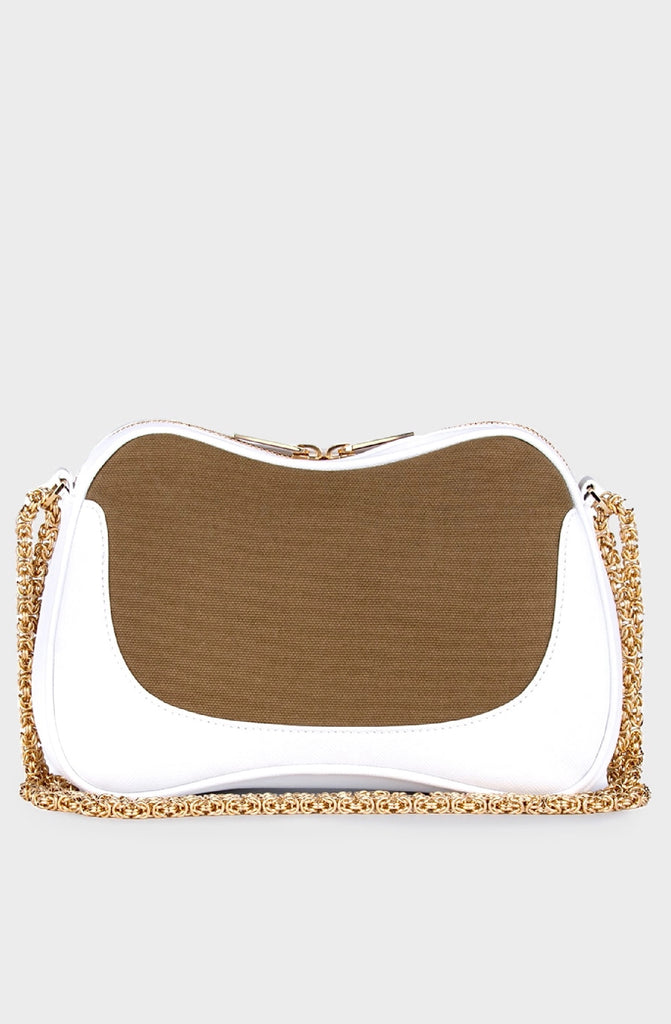 MARINA RAPHAEL Doina Shoulder Bag in Vegan Leather