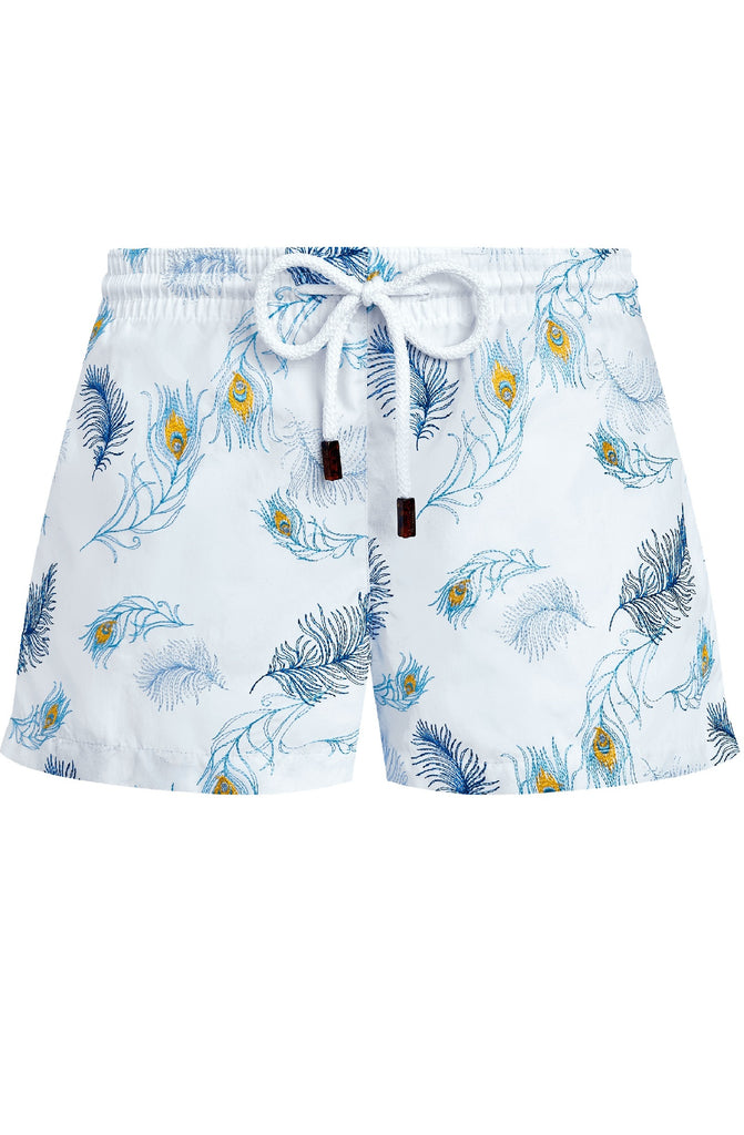 VILEBREQUIN Women Swim Shorts Embroidered Eyes of the Wind