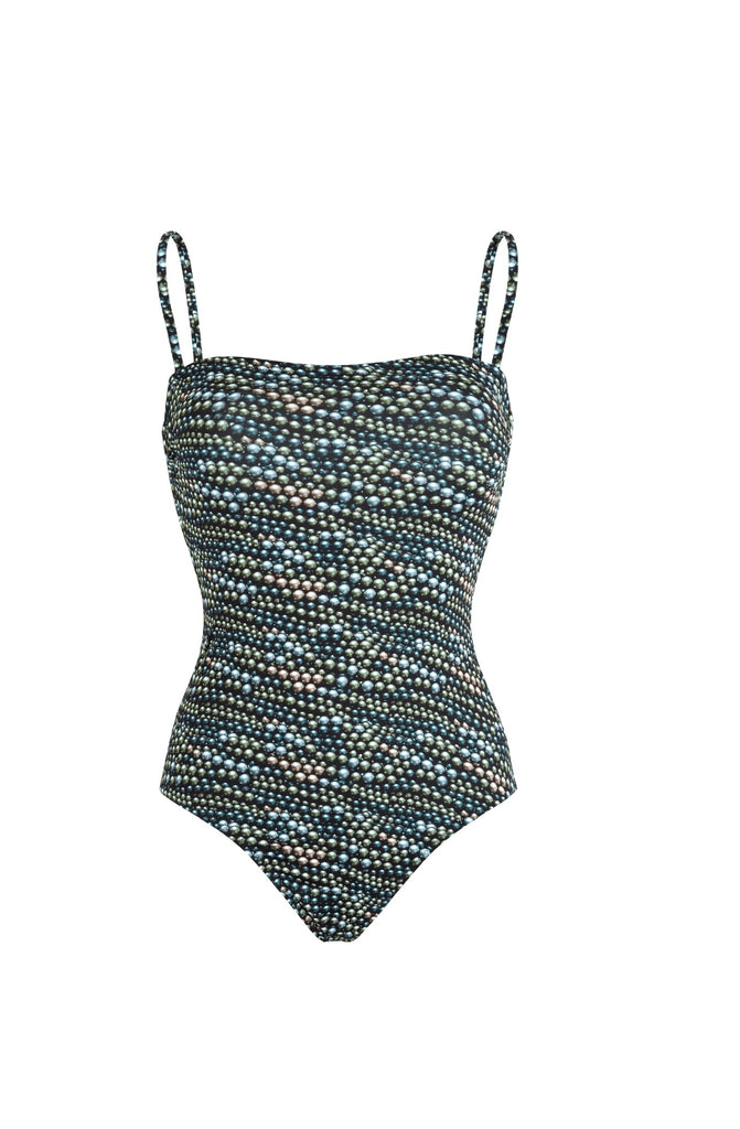 VILEBREQUIN Women Bustier One-Piece Swimsuit Pearl