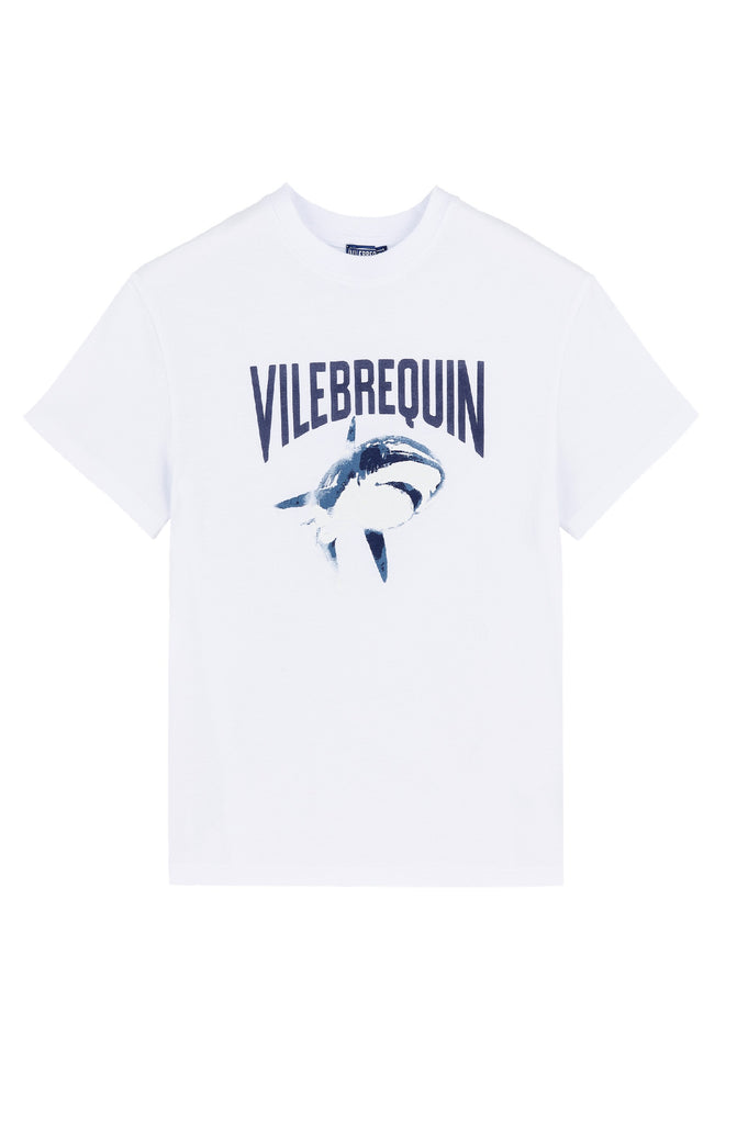 VILEBREQUIN Boys Organic Cotton T-Shirt Puffer Print Requins