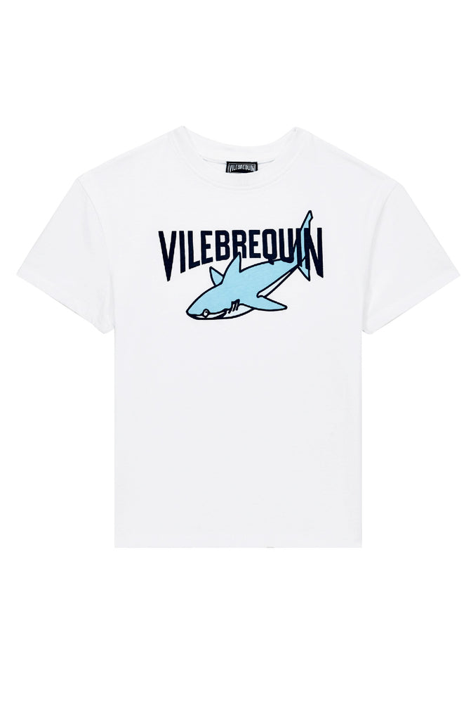 VILEBREQUIN Boys Cotton T-Shirt VBQ Sharks
