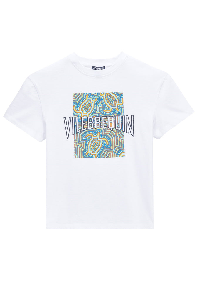 VILEBREQUIN Boys Cotton T-Shirt Tortues Hypnotiques