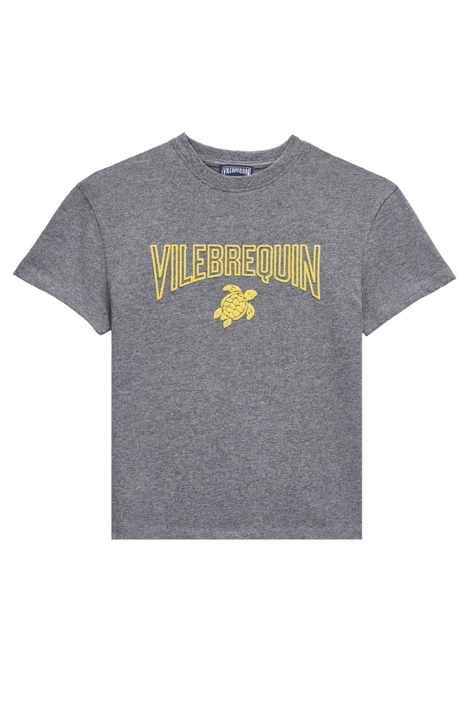 VILEBREQUIN Boys Cotton T-Shirt Flocked Logo