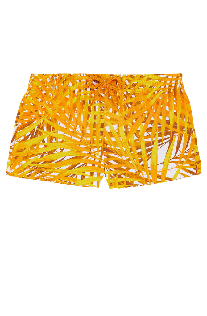 VILEBREQUIN Girls Swim Shorts Palm Leaves