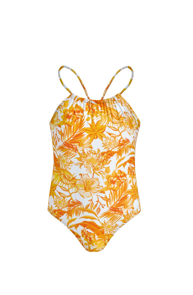 VILEBREQUIN Girls One-Piece Swimsuit Tahiti Flowers