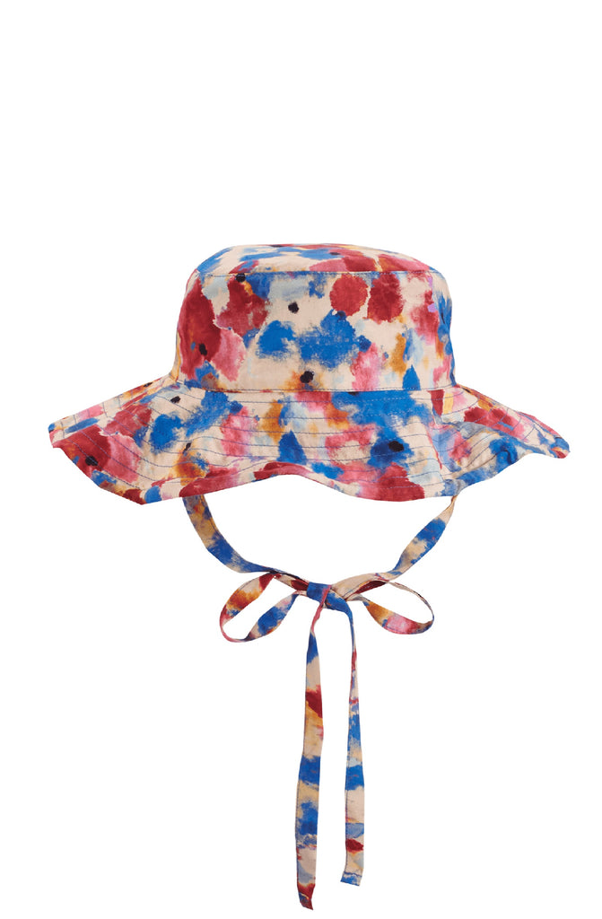 VILEBREQUIN Girls Viscose Beach Hat Flower in the Sky