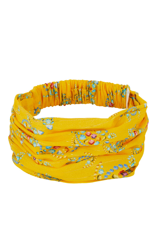 VILEBREQUIN Girls Cotton Headband Vendome Turtles