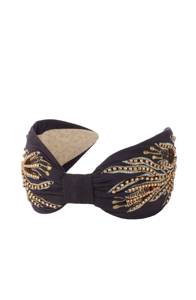 NAMJOSH Gold Expresso HeadBand