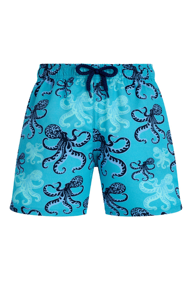 VILEBREQUIN Boys Stretch Swim Shorts Poulpes