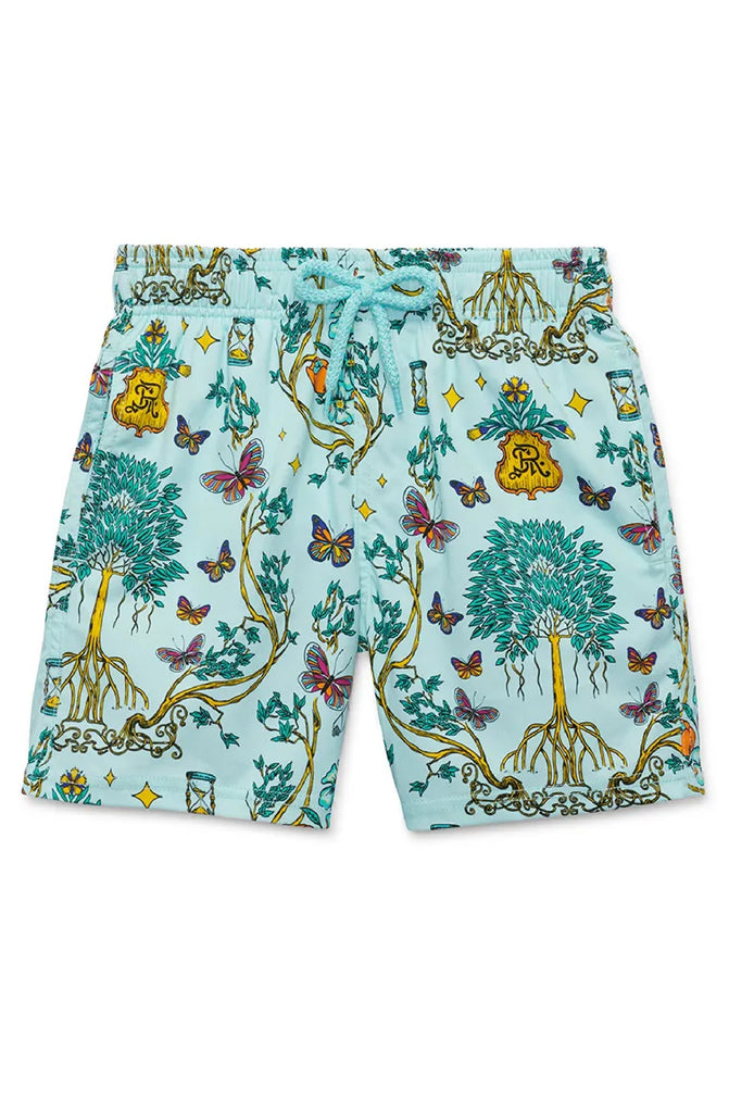 VILEBREQUIN Boys Stretch Swim Shorts St. Regis Kanai