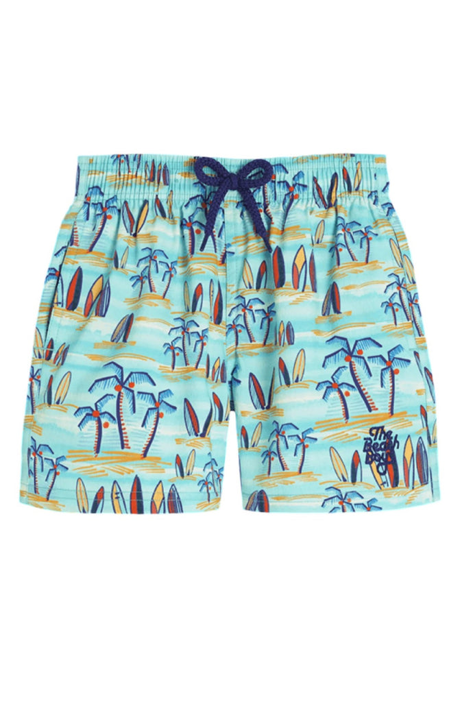 VILEBREQUIN Boys Swimwear Palms & Surfs - Vilebrequin x The Beach Boys