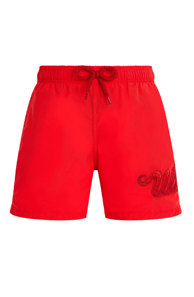 VILEBREQUIN Boys Swim Shorts Embroidered - The Year of the Snake