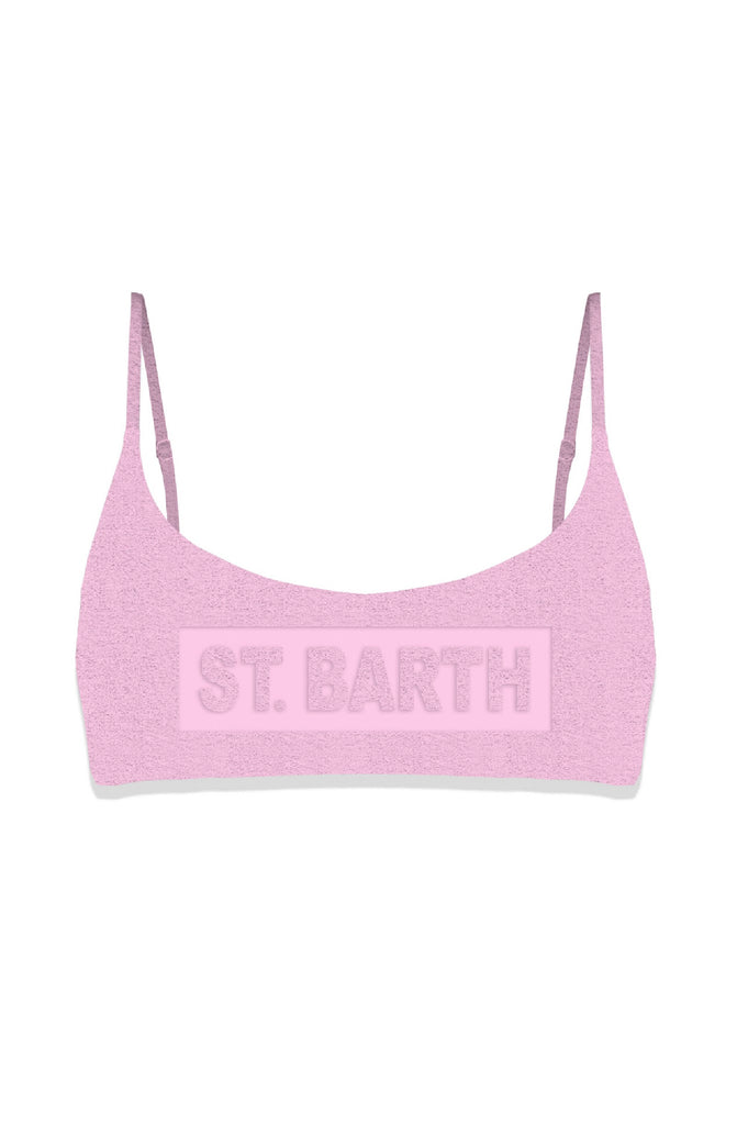 MC2 SAINT BARTH Women Bikini Terry Embossed Bralette St. Barth