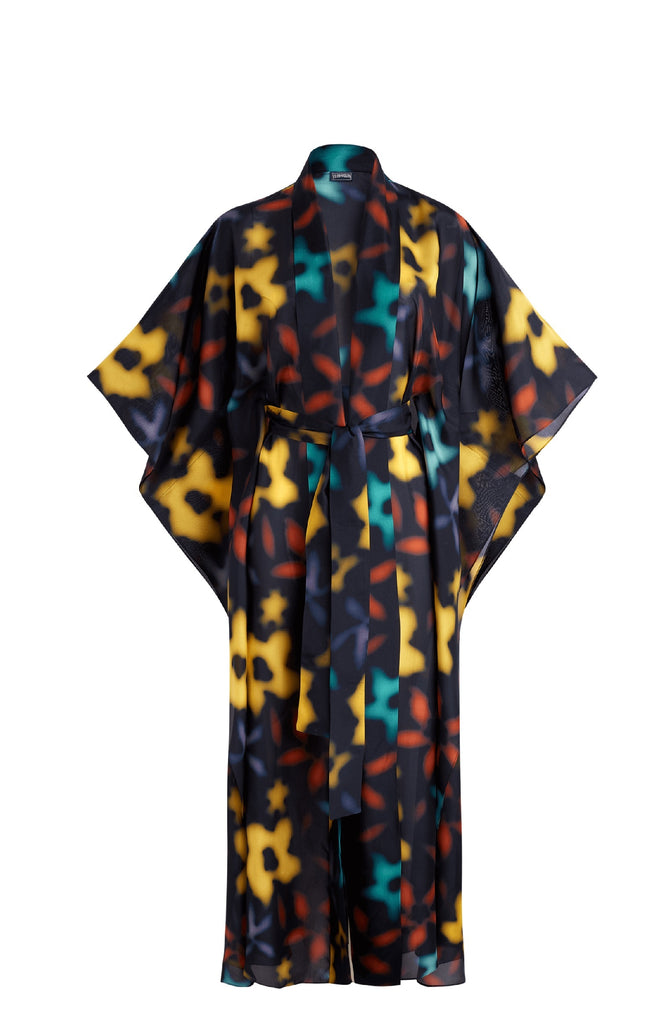 VILEBREQUIN Women Silk Kimono Blurred