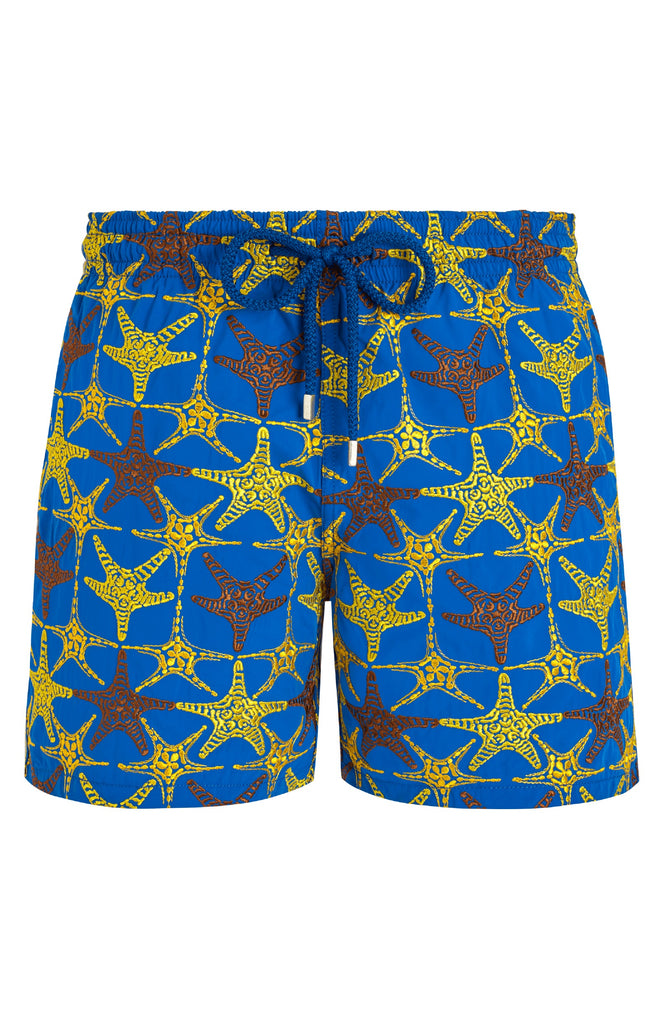 VILEBREQUIN Men Swim Shorts Embroidered Stars - Limited Edition