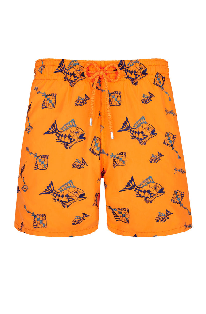 VILEBREQUIN Men Swim Shorts Embroidered Vatel - Limited Edition