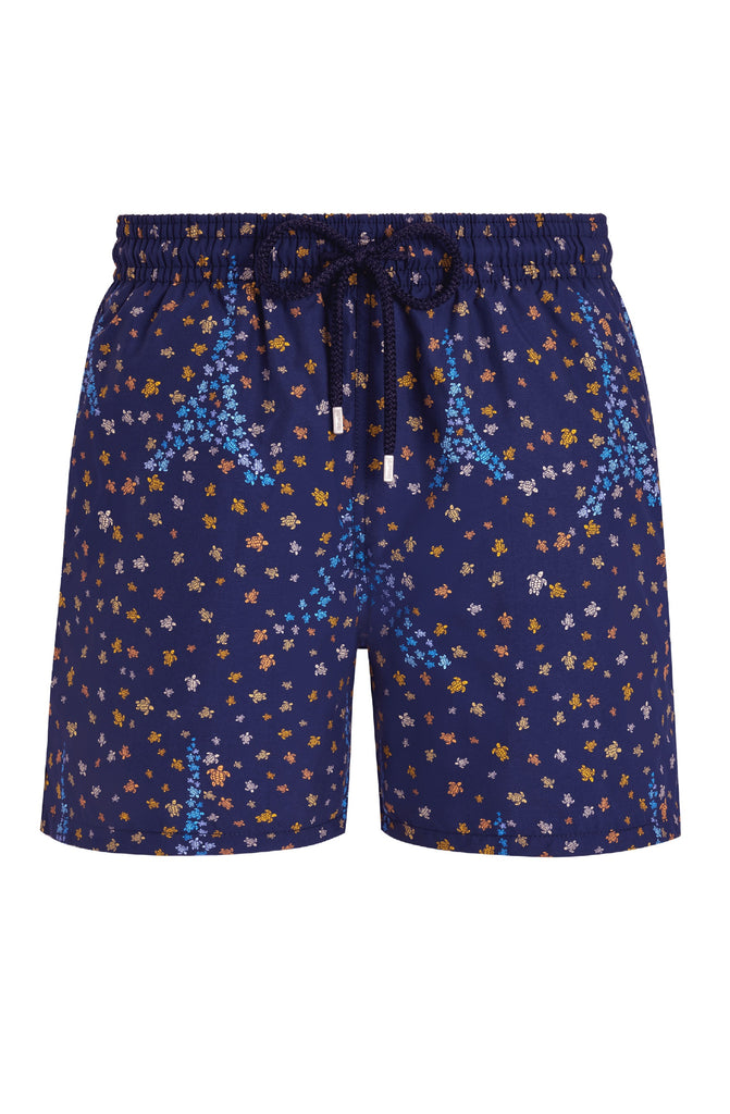 VILEBREQUIN Men Swim Shorts Eiffel Turtles