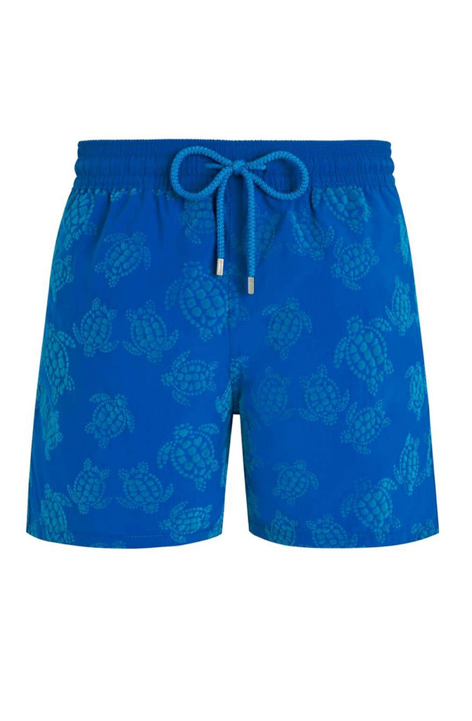 VILEBREQUIN Men Swim Shorts Velvet Flocked Ronde des Tortues