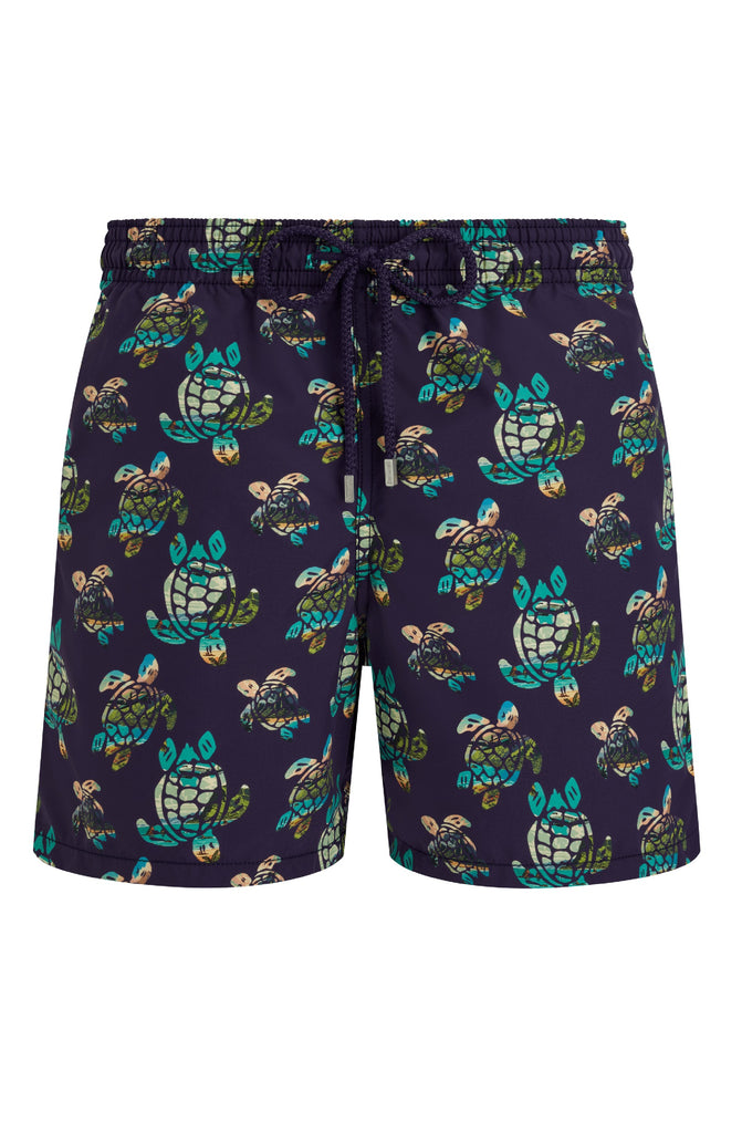 VILEBREQUIN Men Swim Shorts Landscapes Turtles