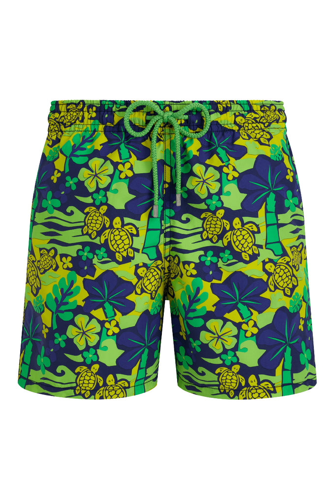 VILEBREQUIN Men Swim Shorts Monoi Turtles