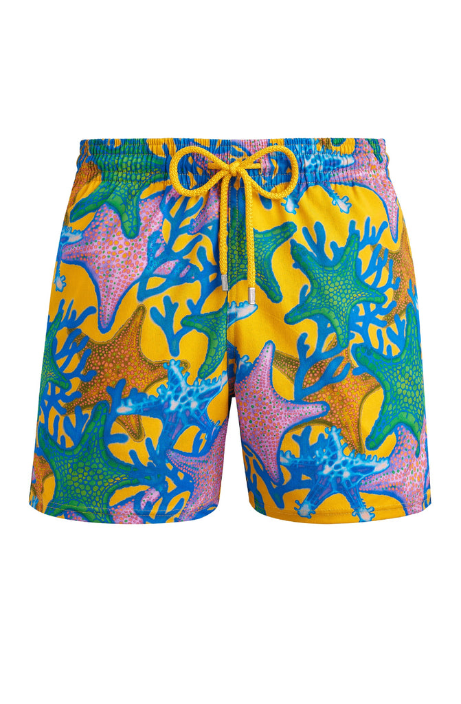 VILEBREQUIN Men Stretch Swim Shorts Glowed Stars