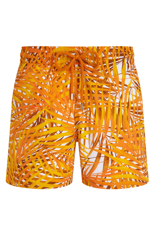 VILEBREQUIN Men Stretch Swim Shorts Palm Leaves