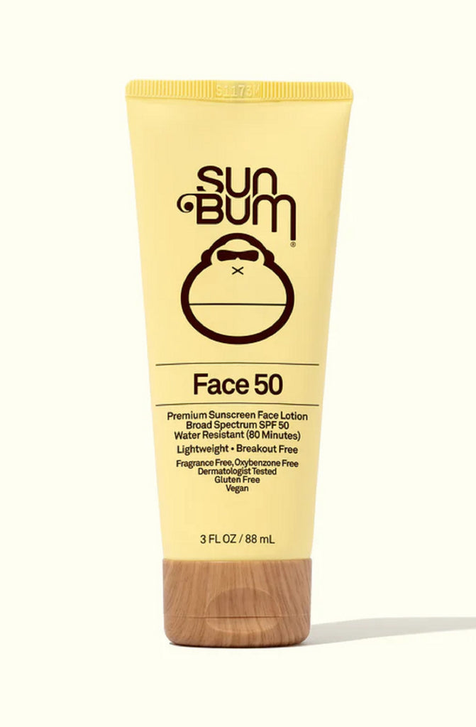 SUN BUM Original SPF 50 Sunscreen Face Lotion