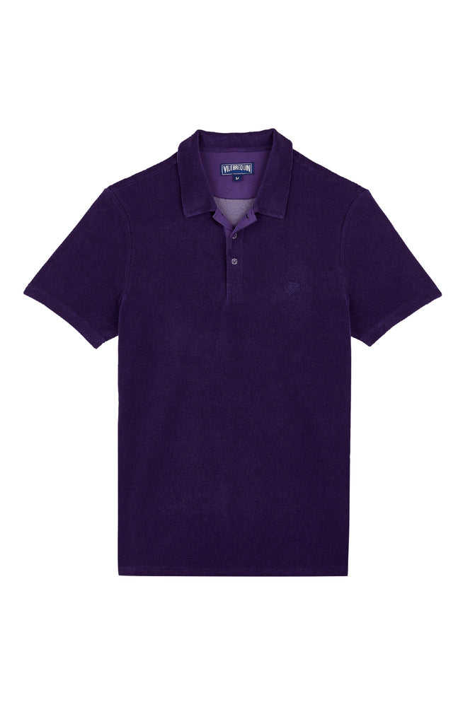 VILEBREQUIN Men Terry Polo Shirt Solid