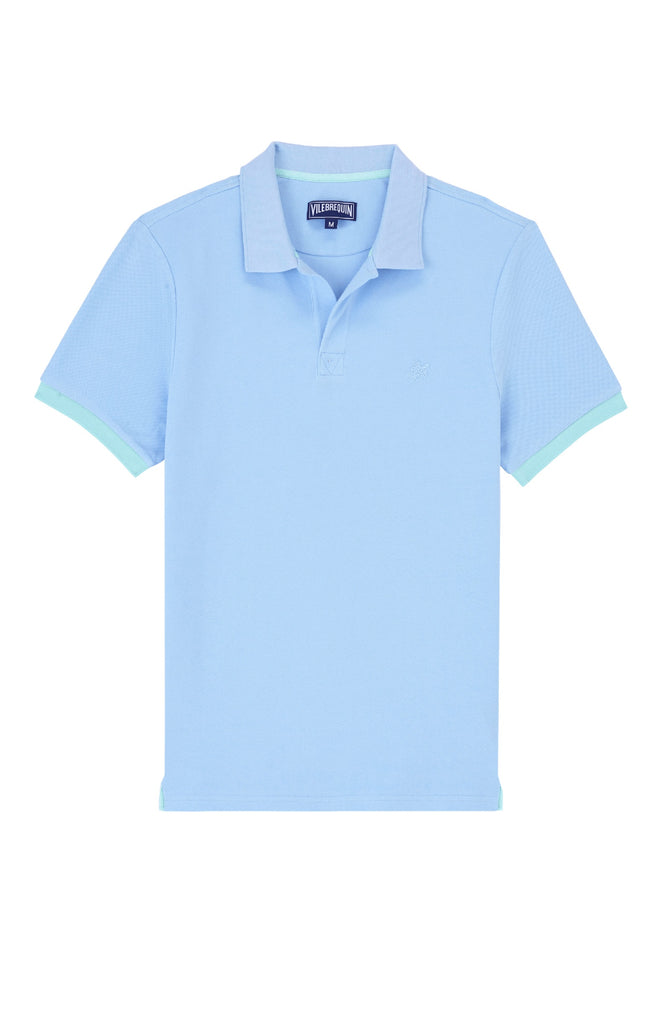 VILEBREQUIN Men Cotton Pique Polo Shirt Solid