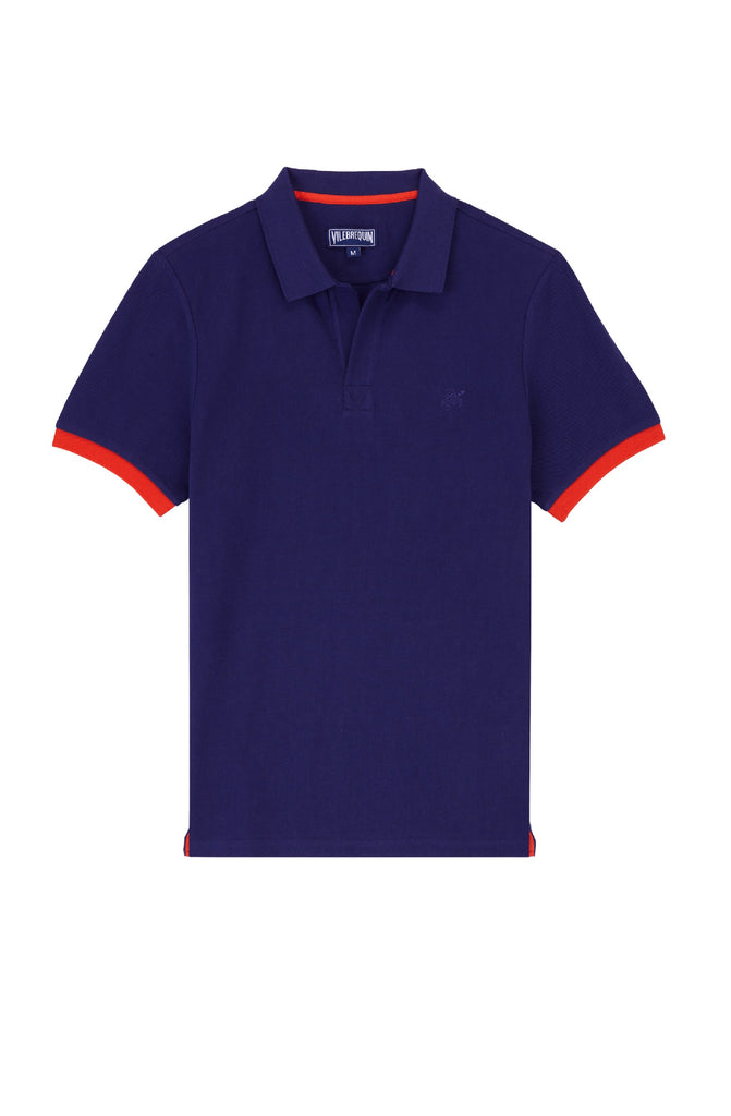 VILEBREQUIN Men Cotton Polo Solid