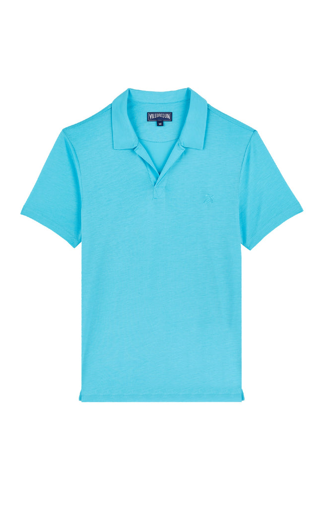 VILEBREQUIN Men Tencel Polo Shirt Solid