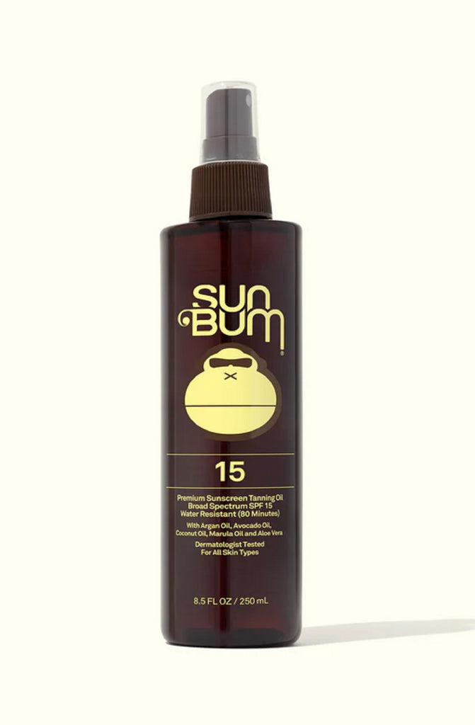 SUN BUM SPF 15 Sunscreen Tanning Oil