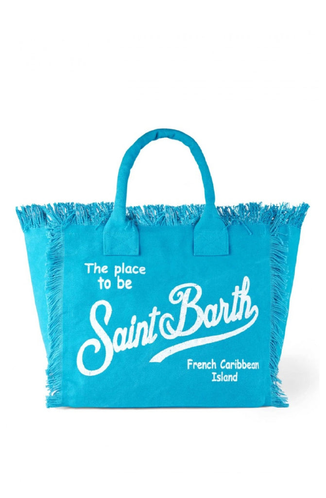 MC2 SAINT BARTH Vanity Light Blue Handbag