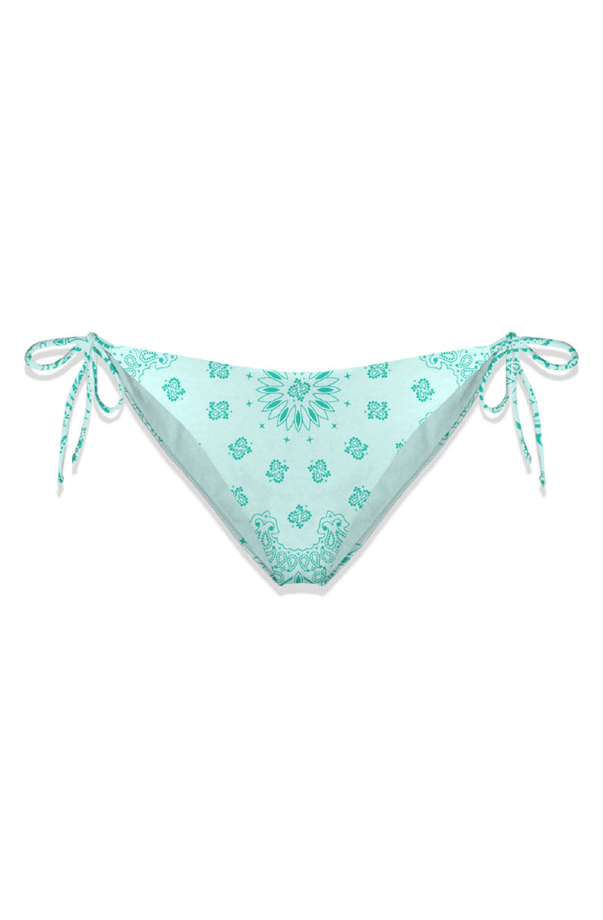 MC2 SAINT BARTH Women Side-Tie Bikini Bottom Virgo Bandanna