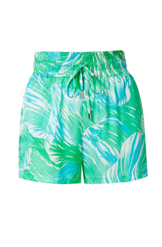 MELISSA ODABASH Annie Rainforest Relaxed Fit Shorts