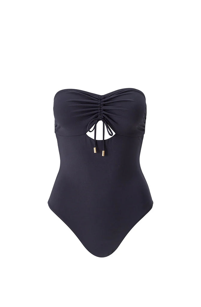 MELISSA ODABASH Lucca Black Swimsuit