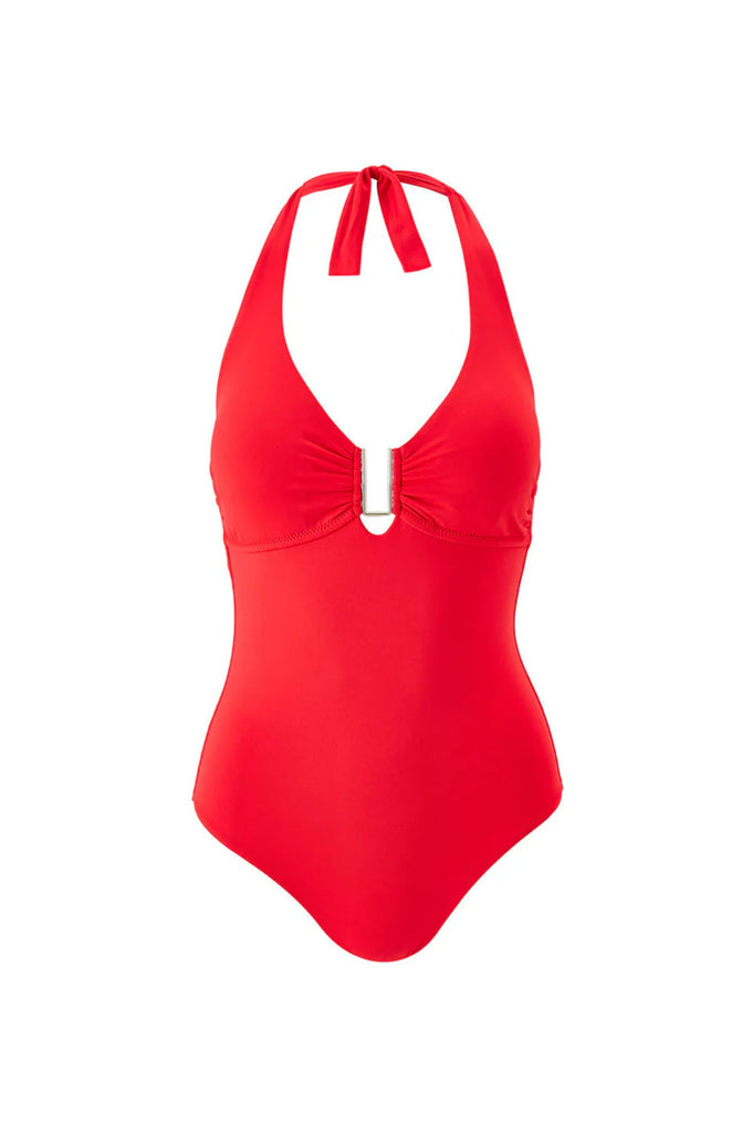 MELISSA ODABASH Tampa Red Swimsuit