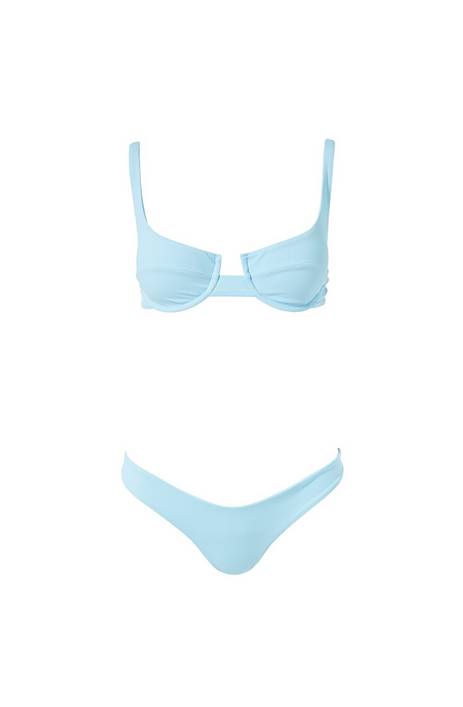 MELISSA ODABASH Montreal Sky Rib Bikini